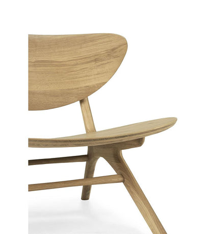 Allred Collaborative - Ethnicraft - Eye Lounge Chair - Varnished Oak - - Eye Lounge Chair - Varnished Oak - - 50675