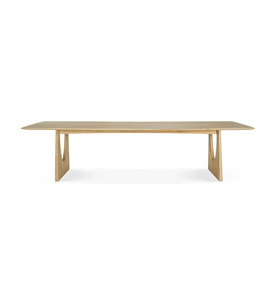 Allred Collaborative - Ethnicraft - Geometric Meeting Table - Varnished Oak - Rectangular - 123 in. - Geometric Meeting Table - Varnished Oak - Rectangular - 123 in. - 53061