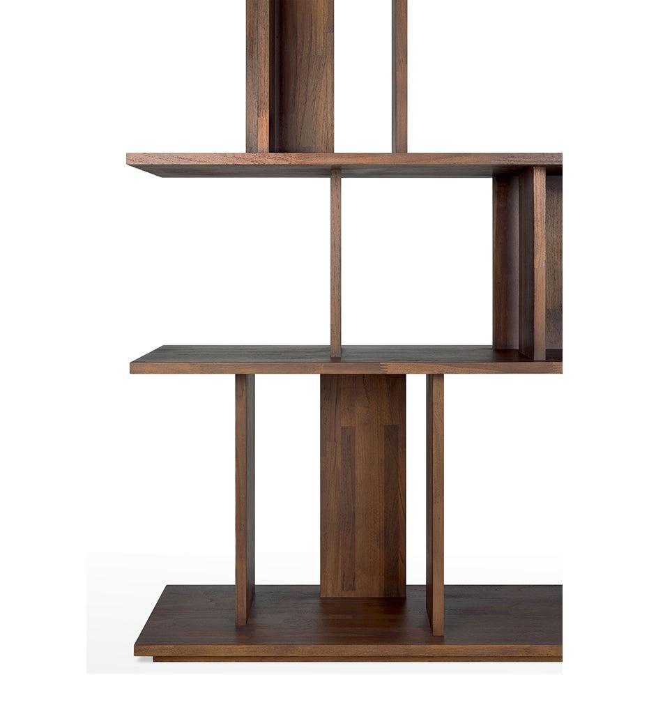 Allred Collaborative - Ethnicraft - Irregular Rack - Varnished Brown Teak - 88 in. - Irregular Rack - Varnished Brown Teak - 88 in. - 10632