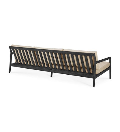 Allred Collaborative - Ethnicraft - Jack Outdoor 3-Seater Teak Sofa - - Jack Outdoor 3-Seater Teak Sofa - - 10242