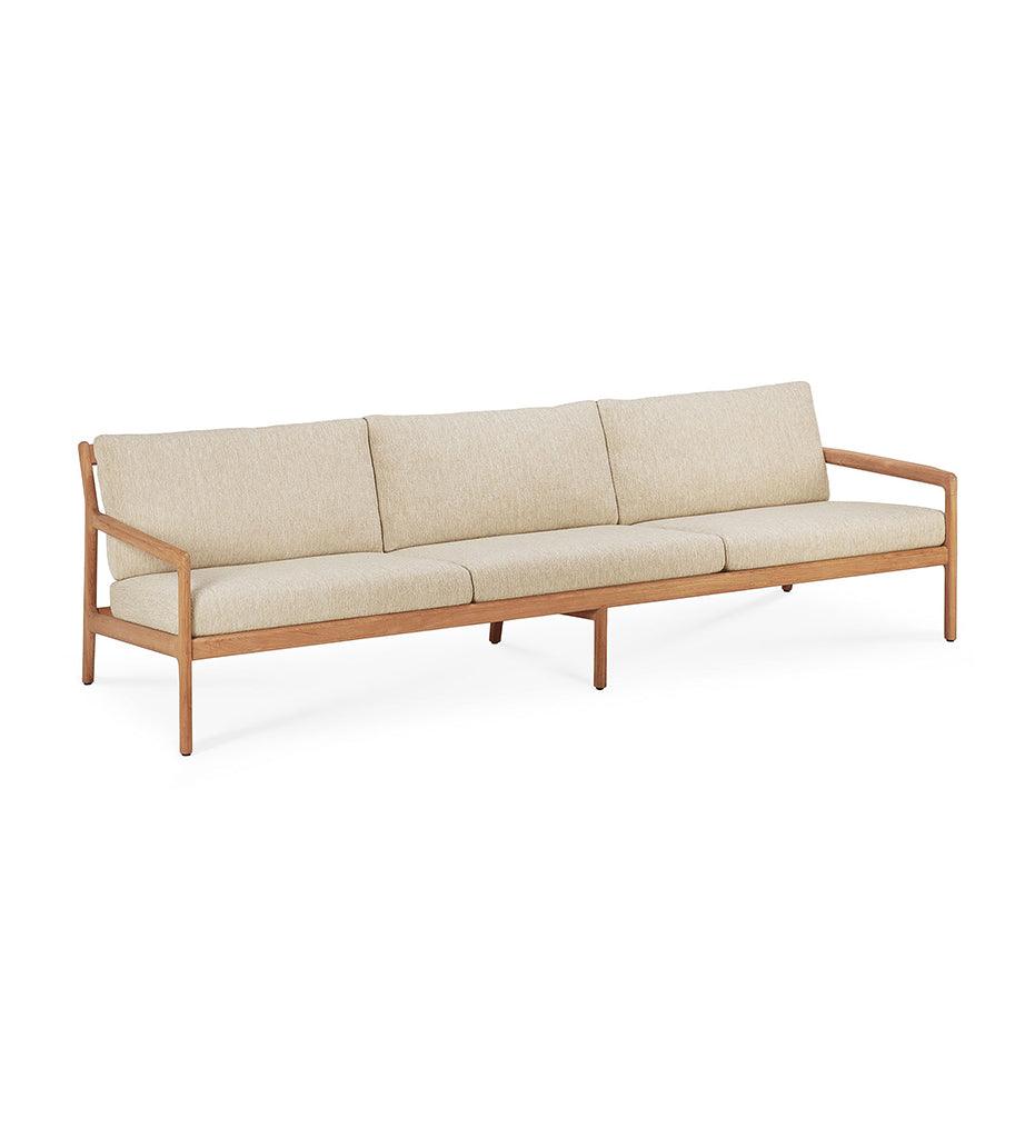 Allred Collaborative - Ethnicraft - Jack Outdoor 3-Seater Teak Sofa - - Jack Outdoor 3-Seater Teak Sofa - - 10242