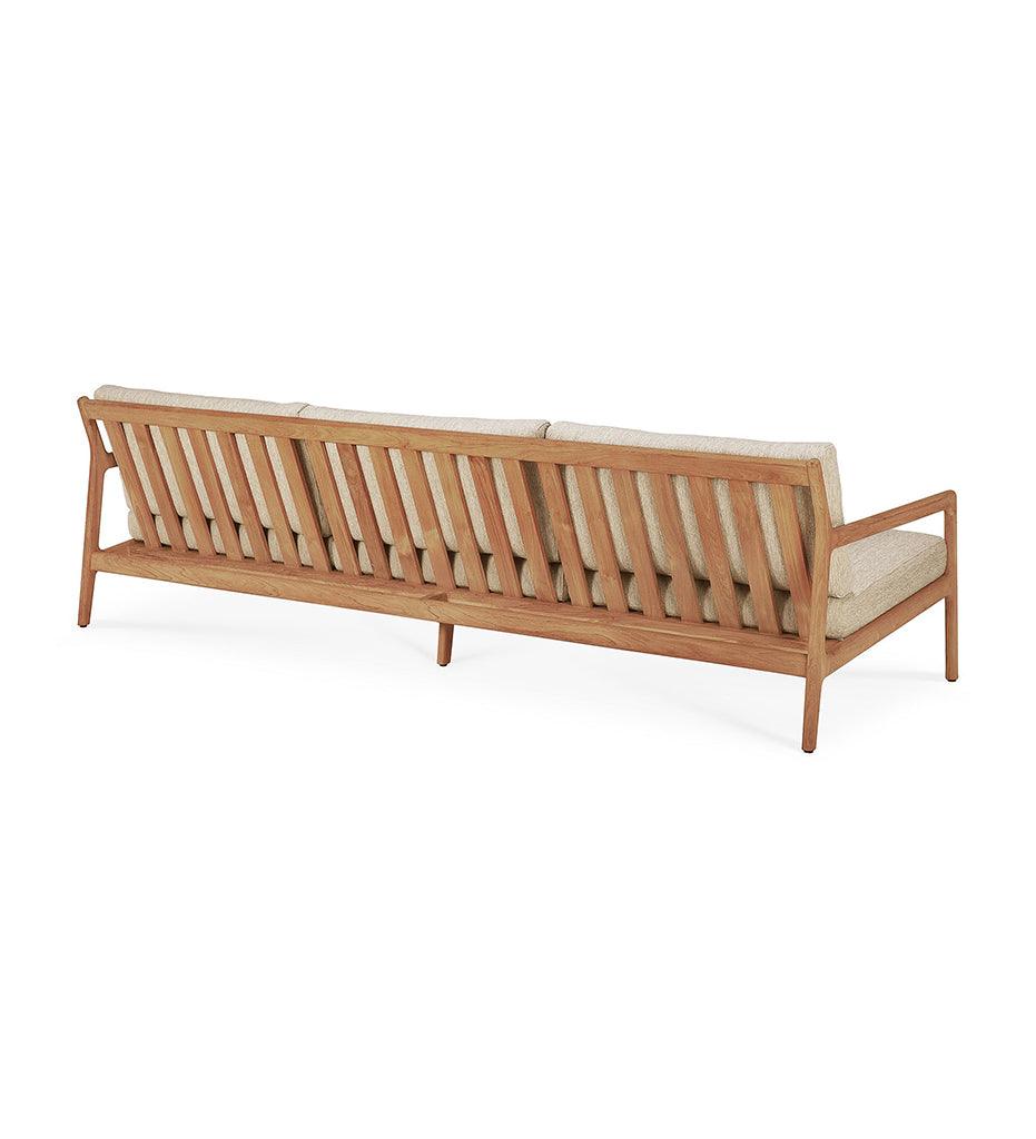 Allred Collaborative - Ethnicraft - Jack Outdoor 3-Seater Teak Sofa - - Jack Outdoor 3-Seater Teak Sofa - - 10242