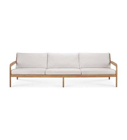 Allred Collaborative - Ethnicraft - Jack Outdoor 3-Seater Teak Sofa - - Jack Outdoor 3-Seater Teak Sofa - - 10242