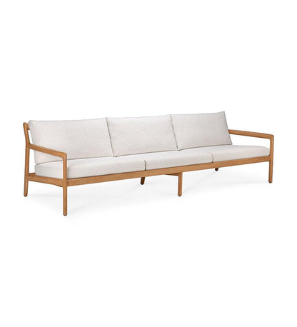 Allred Collaborative - Ethnicraft - Jack Outdoor 3-Seater Teak Sofa - - Jack Outdoor 3-Seater Teak Sofa - - 10252