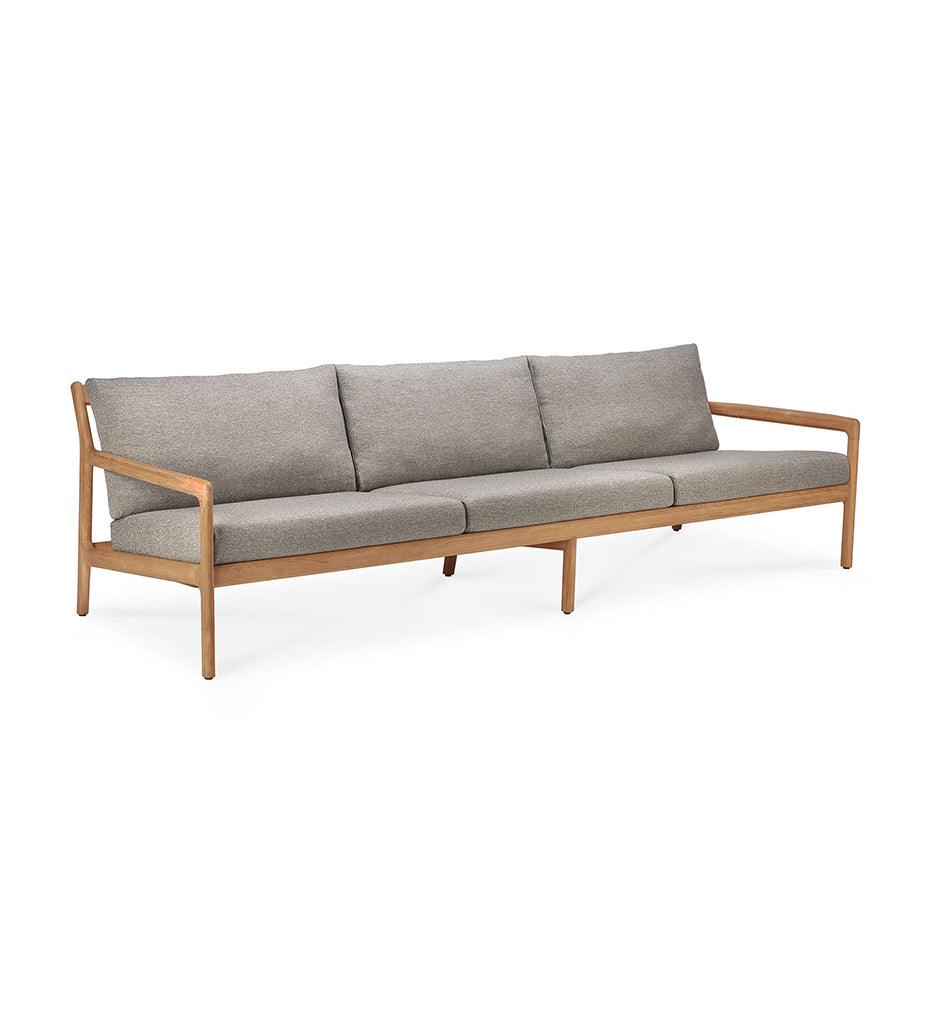 Allred Collaborative - Ethnicraft - Jack Outdoor 3-Seater Teak Sofa - - Jack Outdoor 3-Seater Teak Sofa - - 10255