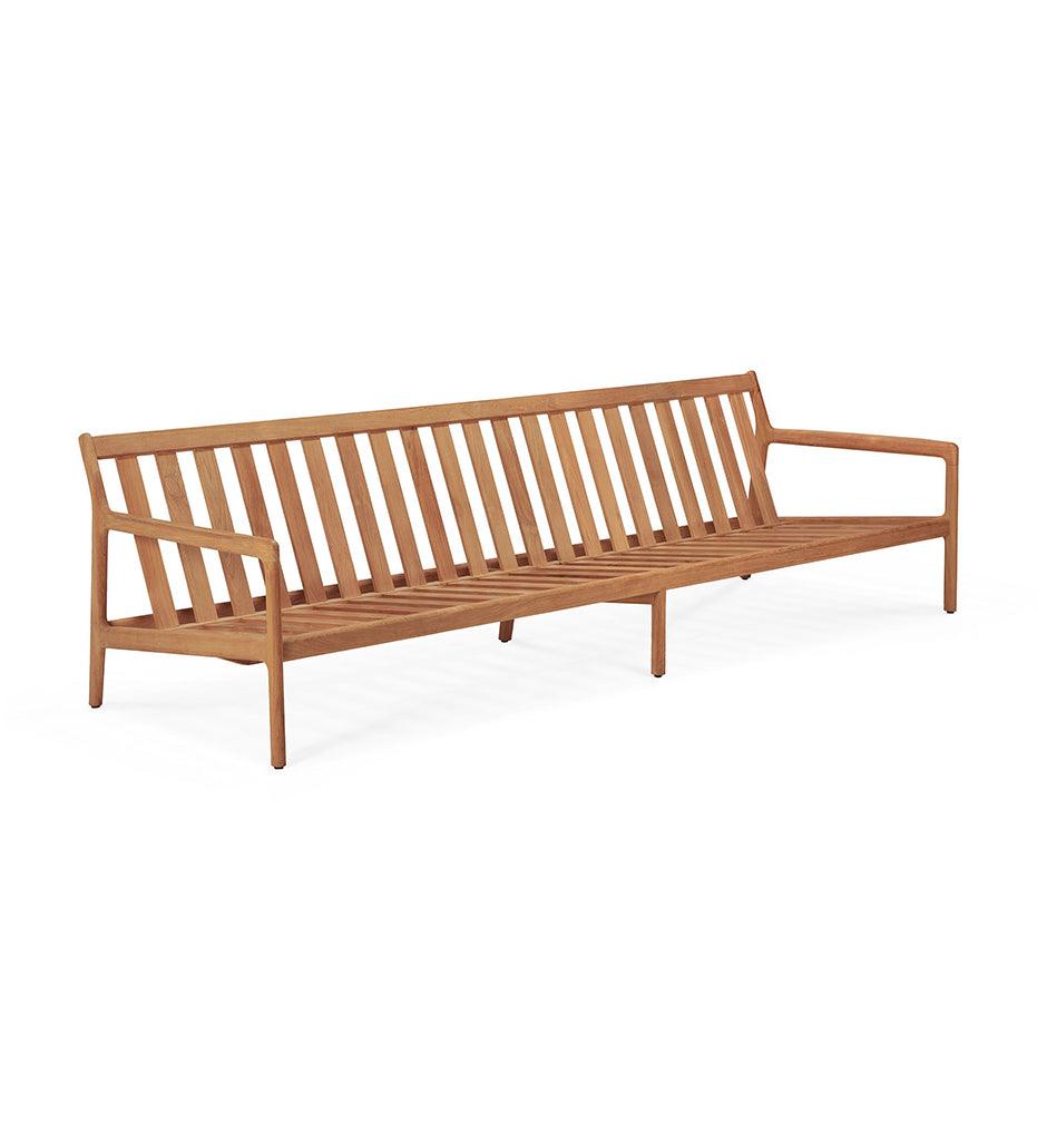 Allred Collaborative - Ethnicraft - Jack Outdoor 3-Seater Teak Sofa - - Jack Outdoor 3-Seater Teak Sofa - - 70252