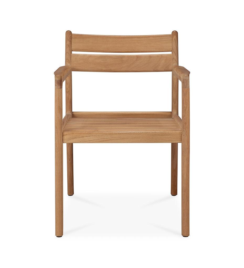 Allred Collaborative - Ethnicraft - Jack Outdoor Dining Armchair - - Jack Outdoor Dining Armchair - - 10284