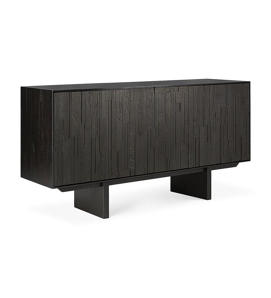 Allred Collaborative - Ethnicraft - Mosaic Sideboard - 3 Doors - Varnished - Mosaic Sideboard - 3 Doors - Varnished - 10072