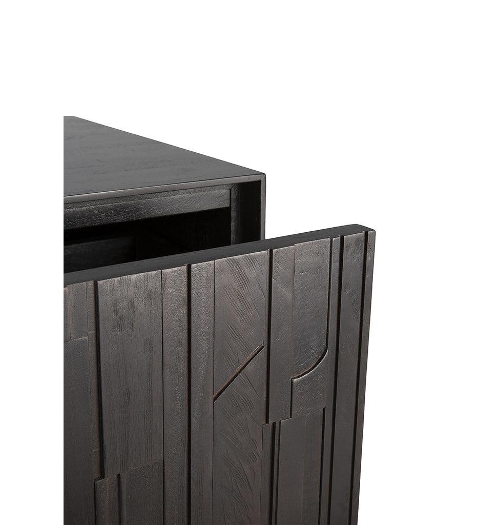 Allred Collaborative - Ethnicraft - Mosaic TV Cupboard - 1 Door - 1 Drawer - - Mosaic TV Cupboard - 1 Door - 1 Drawer - - 10074