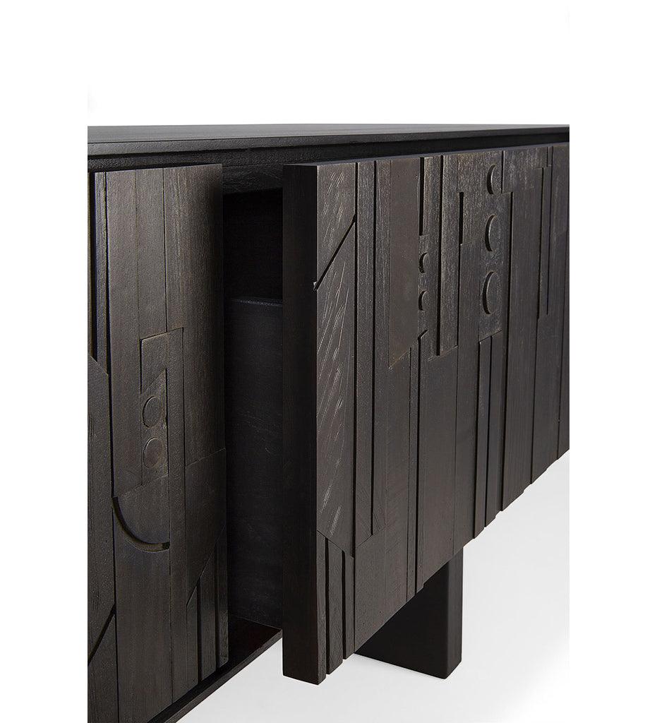 Allred Collaborative - Ethnicraft - Mosaic TV Cupboard - 1 Door - 1 Drawer - - Mosaic TV Cupboard - 1 Door - 1 Drawer - - 10074