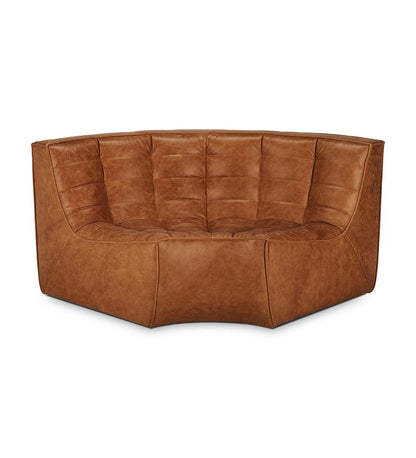 Allred Collaborative - Ethnicraft - N701 Modular Sofa - Round Corner - 90 - N701 Modular Sofa - Round Corner - 90 - 20079