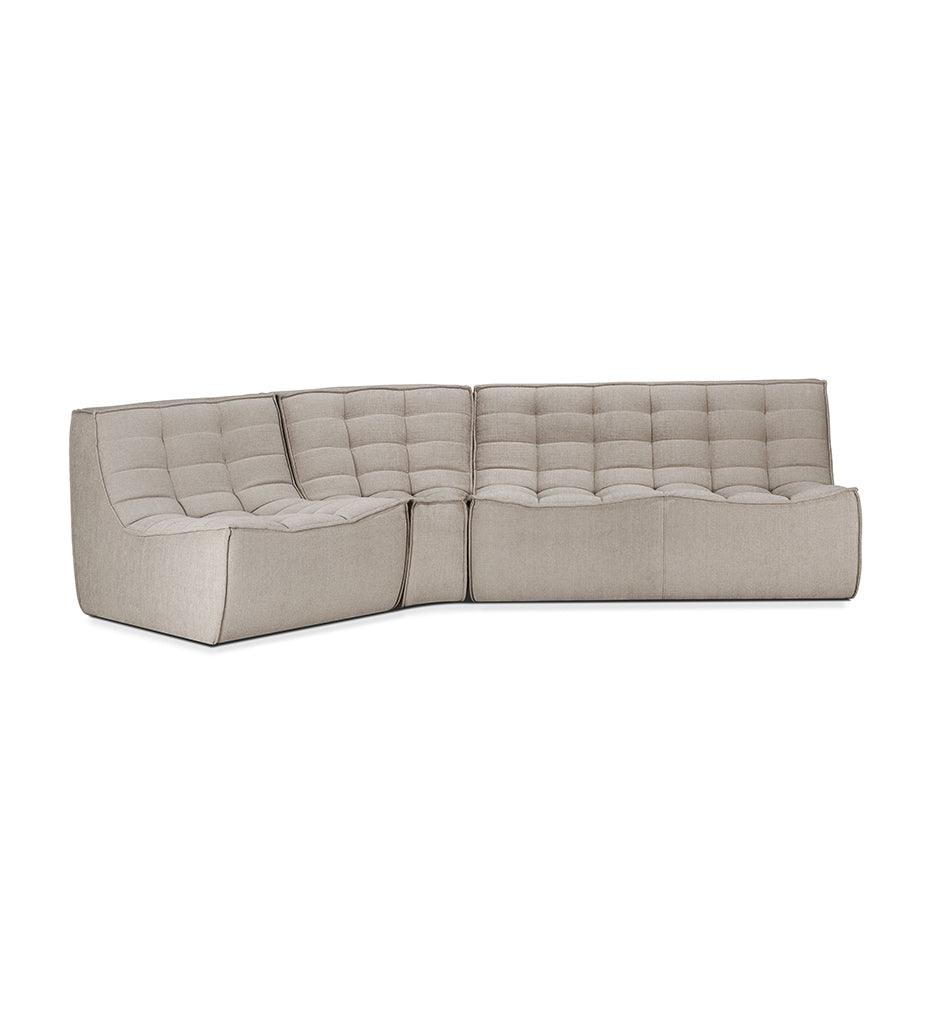 Allred Collaborative - Ethnicraft - N71 Modular Sofa - Round Corner 45 - - N71 Modular Sofa - Round Corner 45 - - 20195