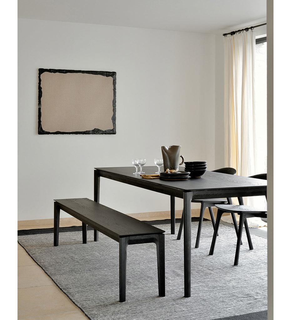 Allred Collaborative - Ethnicraft - Oak Black Bok Dining Table - - Oak Black Bok Dining Table - - 51505