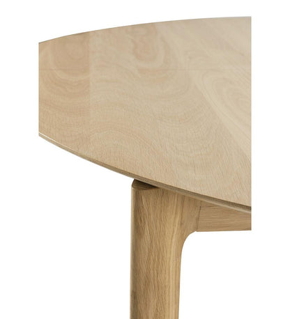 Allred Collaborative - Ethnicraft - Oak Bok Round Extendable Dining Table - Oak Bok Round Extendable Dining Table - 51527