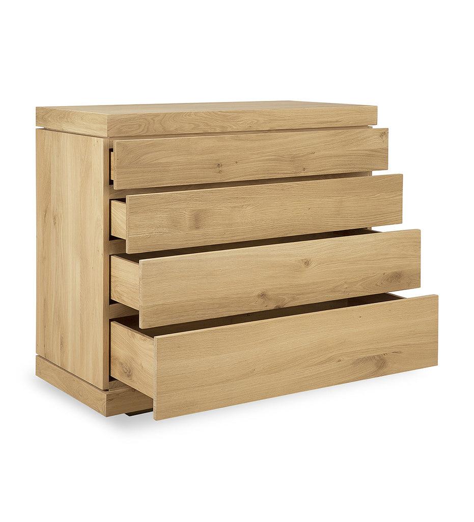 Allred Collaborative - Ethnicraft - Oak Burger Chest of Drawers - Oak Burger Chest of Drawers - 51399