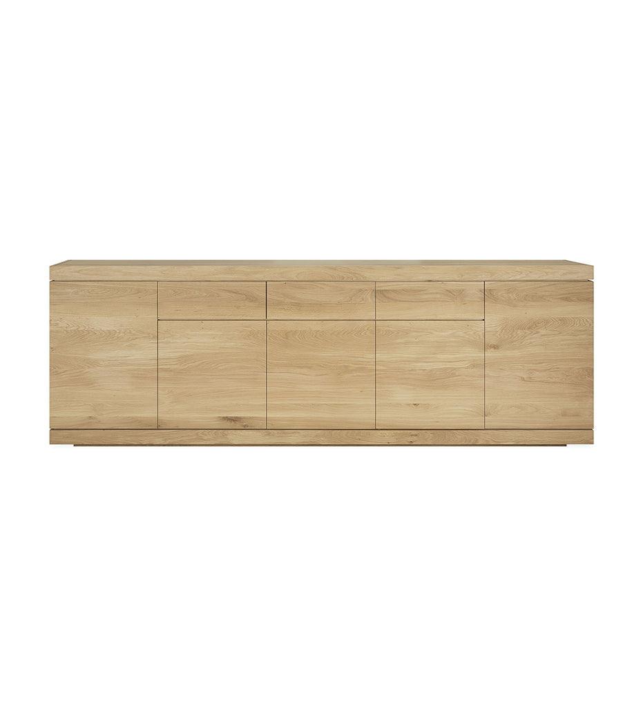 Allred Collaborative - Ethnicraft - Oak Burger Sideboard - 5 Doors - Oak Burger Sideboard - 5 Doors - 51393