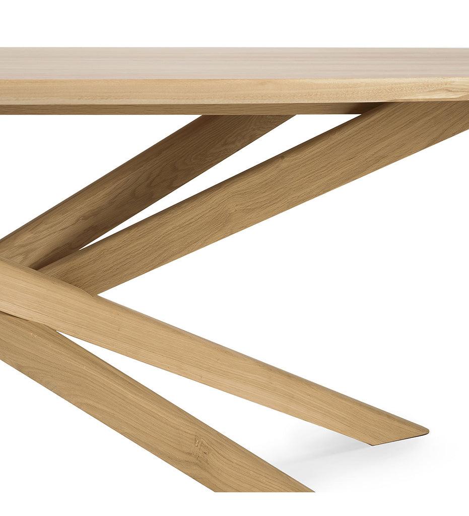 Allred Collaborative - Ethnicraft - Oak Mikado Dining Table - Rectangular - Oak - - Oak Mikado Dining Table - Rectangular - Oak - - 50179