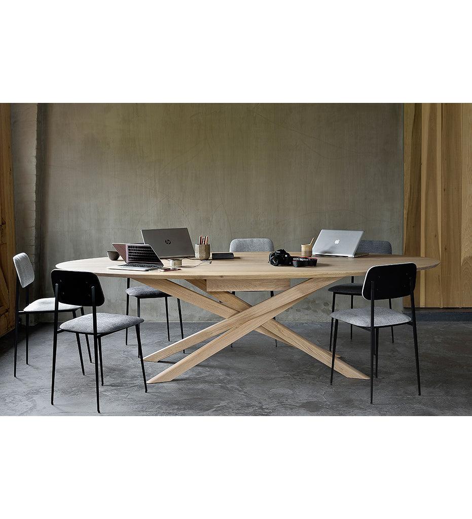 Allred Collaborative - Ethnicraft - Oak Mikado Meeting Table - Oak Mikado Meeting Table - 50546