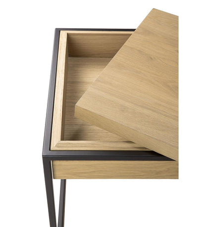 Allred Collaborative - Ethnicraft - Oak Monolit Side Table - Slim - Oak Monolit Side Table - Slim - 26865