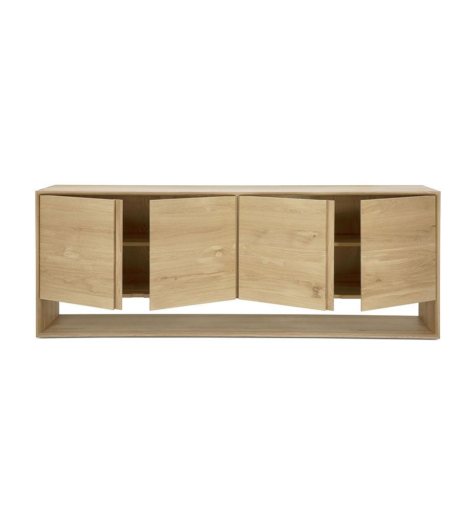 Allred Collaborative - Ethnicraft - Oak Nordic Sideboard - 4 Doors - Oak Nordic Sideboard - 4 Doors - 51438