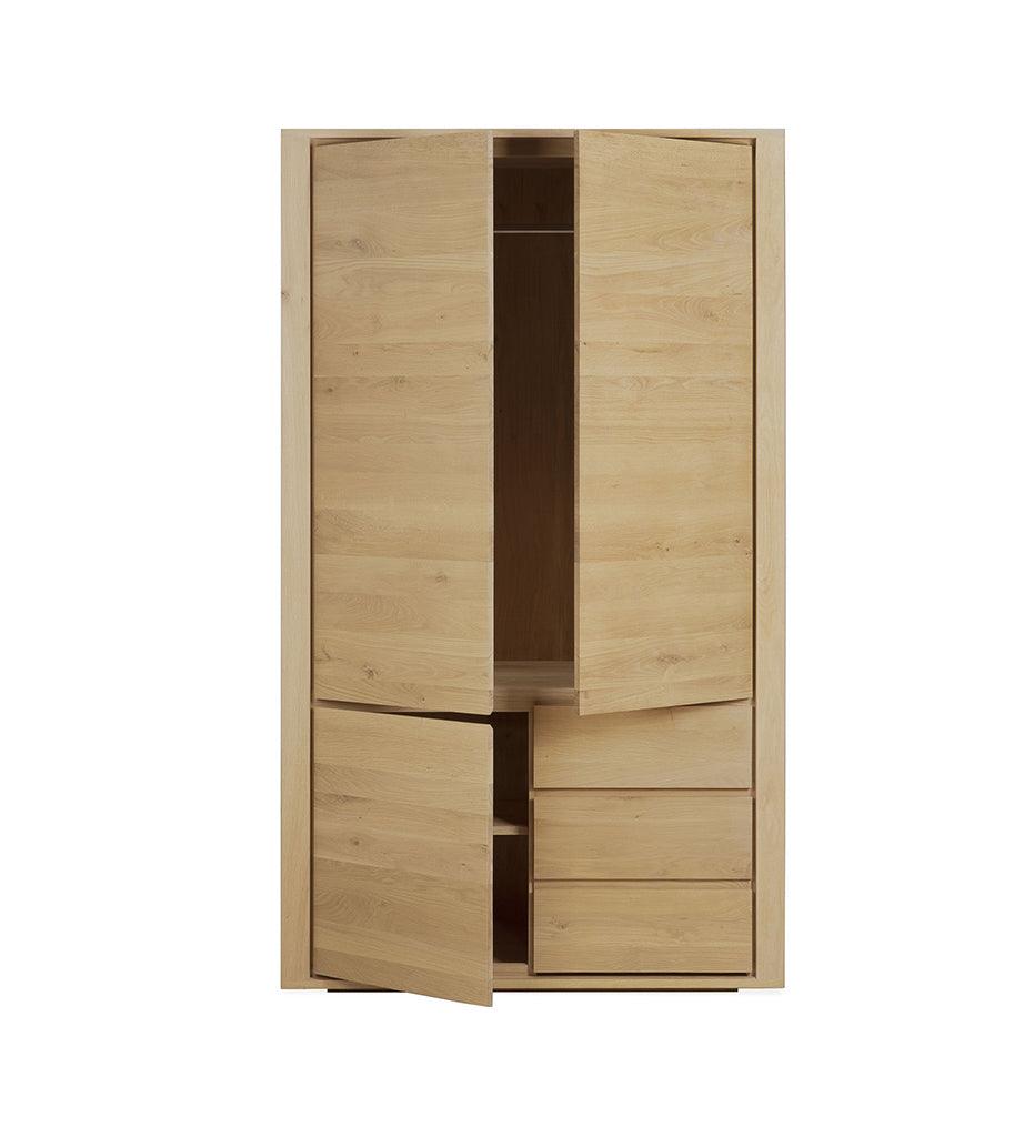 Allred Collaborative - Ethnicraft - Oak Shadow Dresser - 3 Doors - 2 Drawers - Oak Shadow Dresser - 3 Doors - 2 Drawers - 51185