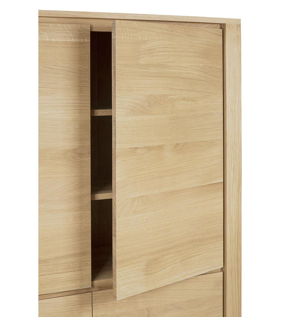 Allred Collaborative - Ethnicraft - Oak Shadow Storage Cupboard - Oak Shadow Storage Cupboard - 51374