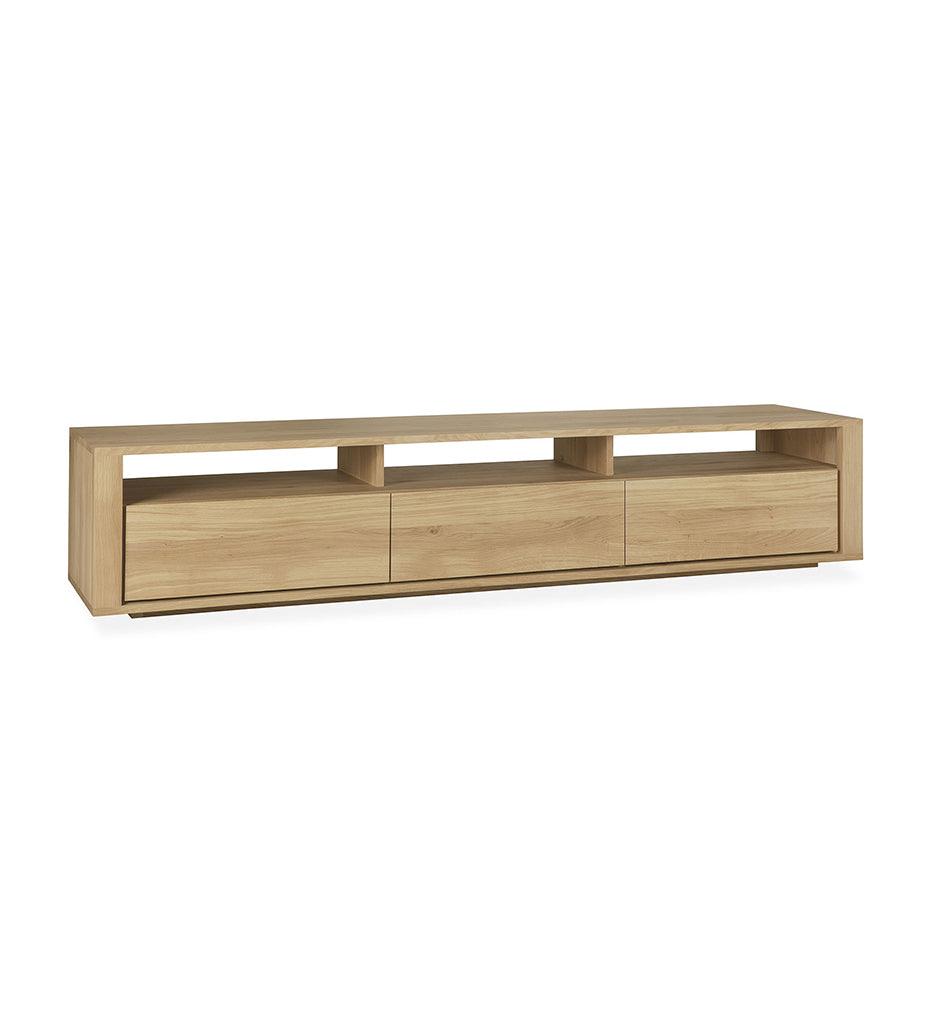 Allred Collaborative - Ethnicraft - Oak Shadow TV Cupboard - Drawers - - Oak Shadow TV Cupboard - Drawers - - 51376