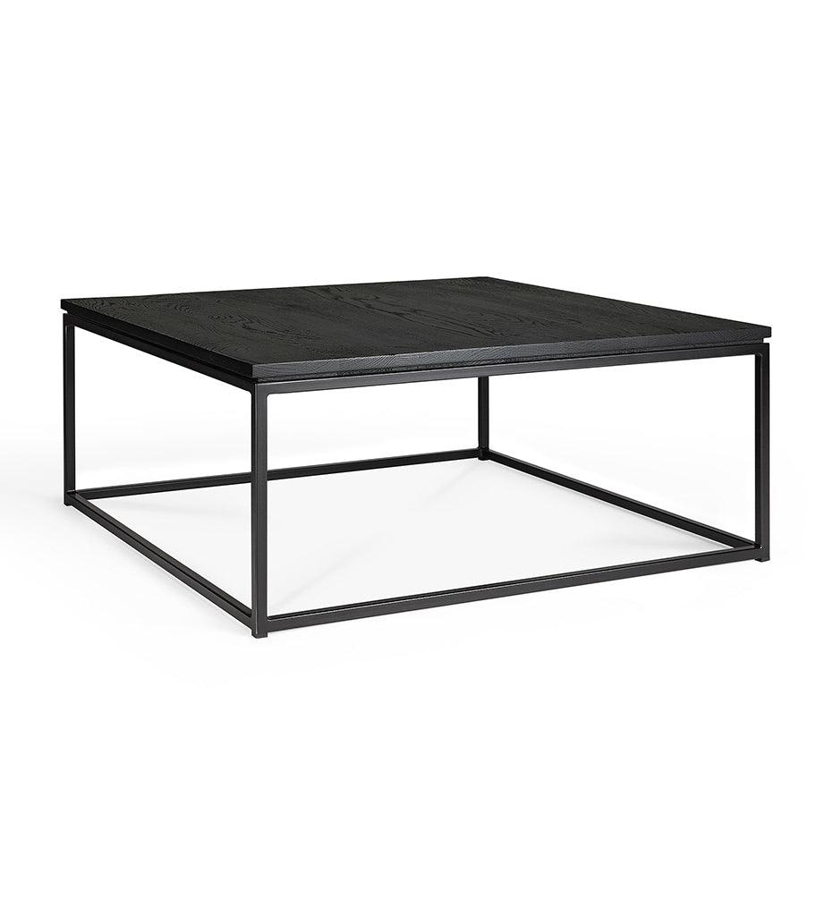 Allred Collaborative - Ethnicraft - Oak Thin Black Coffee Table - Square - Oak Thin Black Coffee Table - Square - 50520