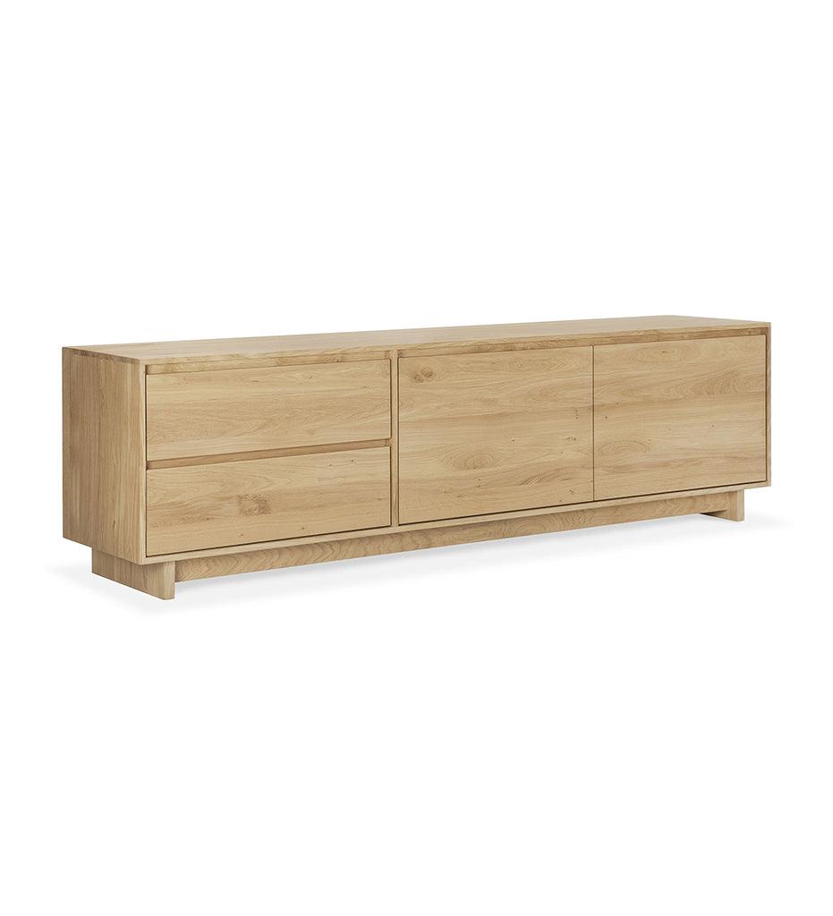 Allred Collaborative - Ethnicraft - Oak Wave TV Cupboard - Oak Wave TV Cupboard - 51453