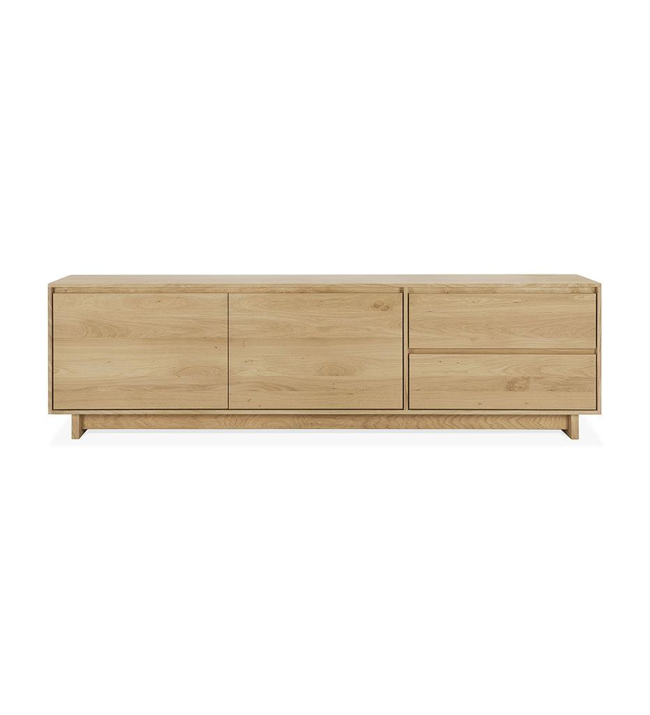 Allred Collaborative - Ethnicraft - Oak Wave TV Cupboard - Oak Wave TV Cupboard - 51453