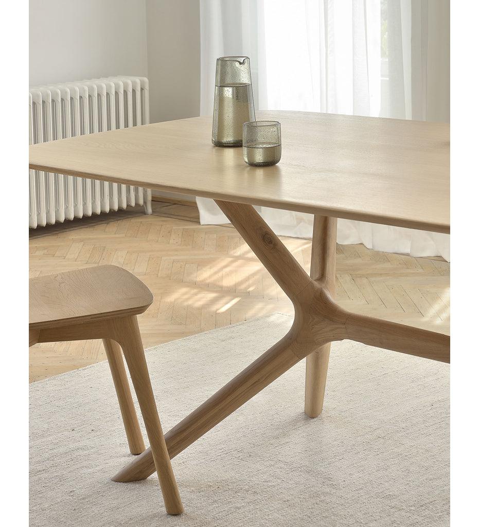 Allred Collaborative - Ethnicraft - Oak X Dining Table - - Oak X Dining Table - - 50027