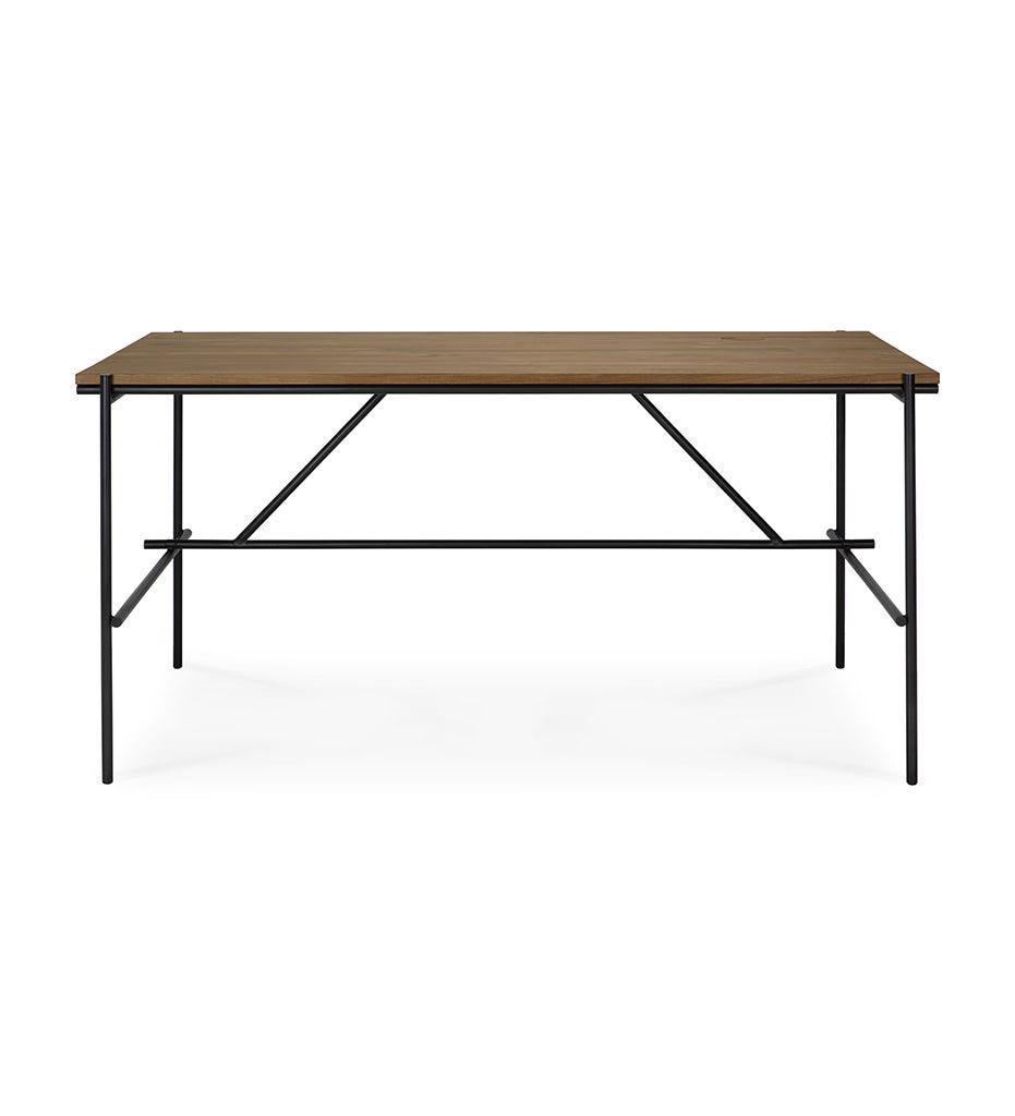 Allred Collaborative - Ethnicraft - Oscar Desk - Varnished Teak - - Oscar Desk - Varnished Teak - - 10128