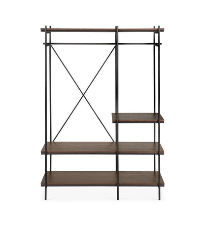 Allred Collaborative - Ethnicraft - Oscar Hanging Rack - Varnished Brown Teak - 55 in. - Oscar Hanging Rack - Varnished Brown Teak - 55 in. - 10101