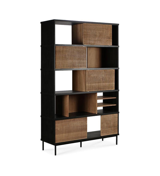 Allred Collaborative - Ethnicraft - Oscar Rack - Teak - 5 Doors - Oscar Rack - Teak - 5 Doors - 10144