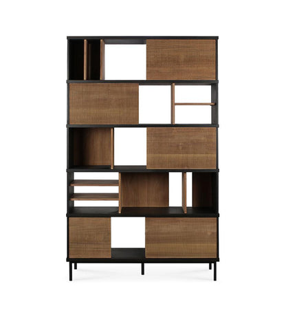 Allred Collaborative - Ethnicraft - Oscar Rack - Teak - 5 Doors - Oscar Rack - Teak - 5 Doors - 10144