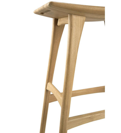 Allred Collaborative - Ethnicraft - Osso Bar Stool - - Osso Bar Stool - - 53034