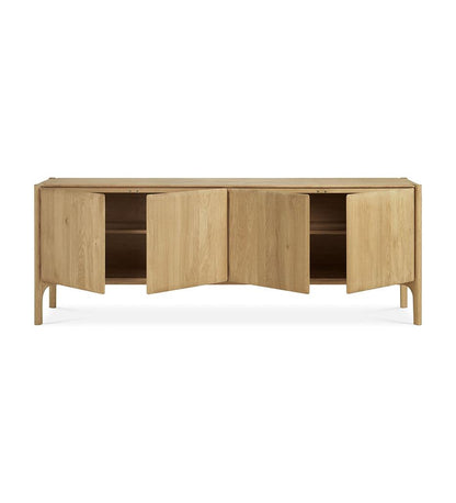 Allred Collaborative - Ethnicraft - Pi Sideboard - Oak - 4 Doors - Pi Sideboard - Oak - 4 Doors - 51319