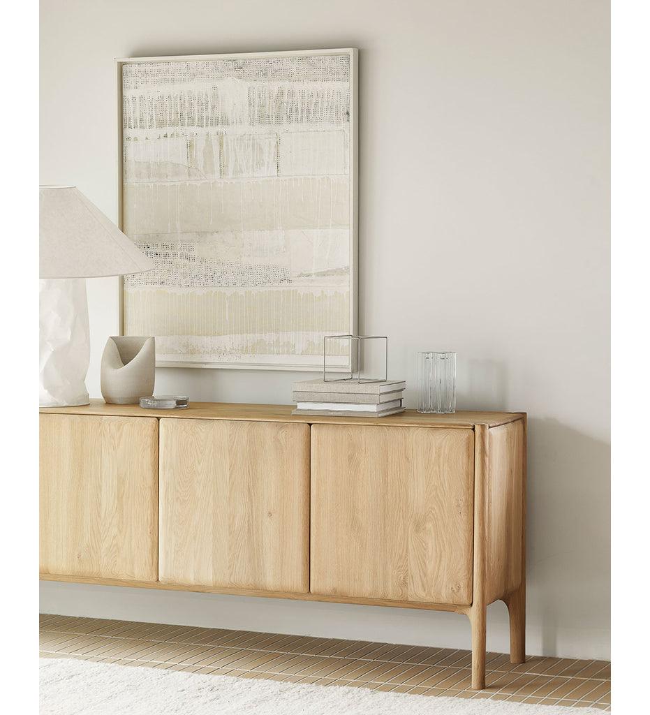 Allred Collaborative - Ethnicraft - Pi Sideboard - Oak - 4 Doors - Pi Sideboard - Oak - 4 Doors - 51319