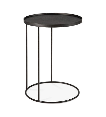 Allred Collaborative - Ethnicraft - Round Tray Side Table Frame - Small - Round Tray Side Table Frame - Small - 20704