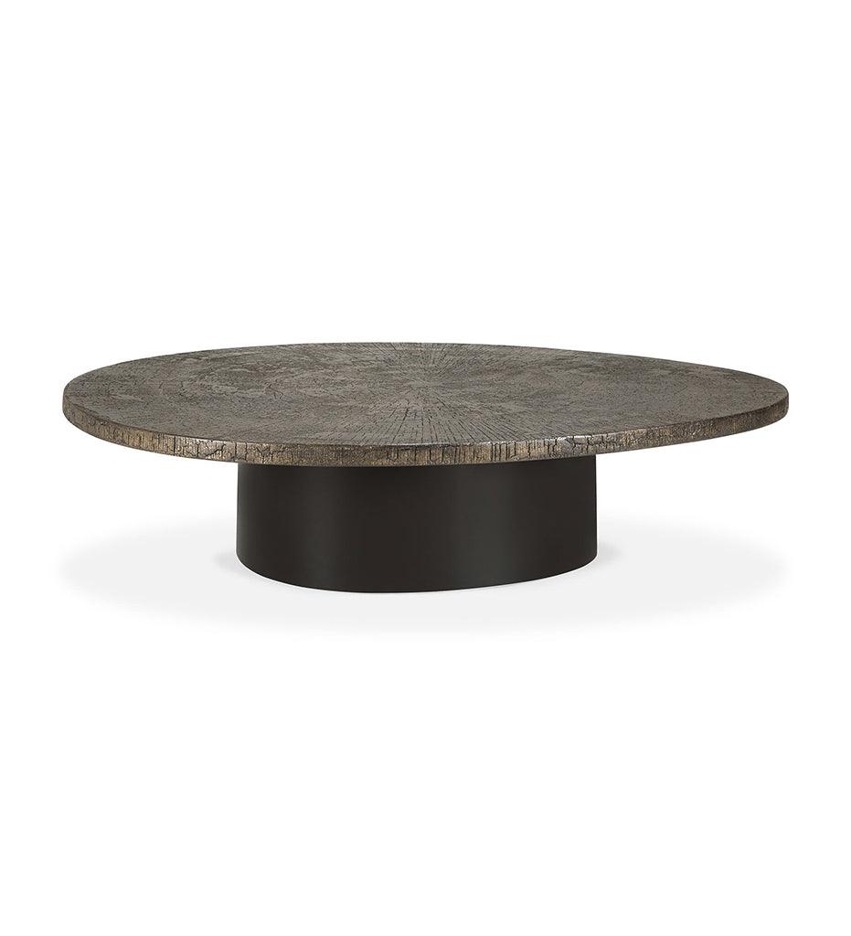 Allred Collaborative - Ethnicraft - Slice Oval Coffee Table - Minerals - Whisky - - Slice Oval Coffee Table - Minerals - Whisky - - 25930