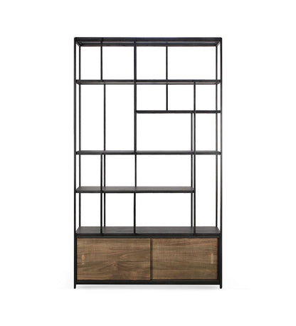 Allred Collaborative - Ethnicraft - Studio Rack - Teak - 2 Doors - Studio Rack - Teak - 2 Doors - 10082