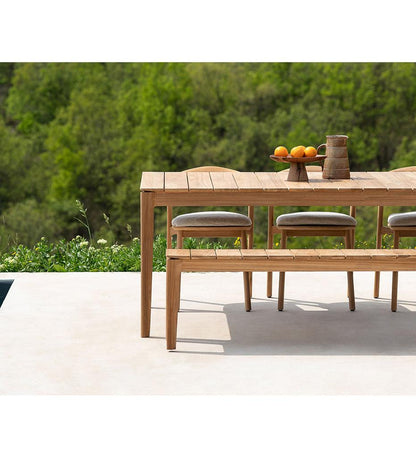 Allred Collaborative - Ethnicraft - Teak Bok Outdoor Dining Table - - Teak Bok Outdoor Dining Table - - 10269