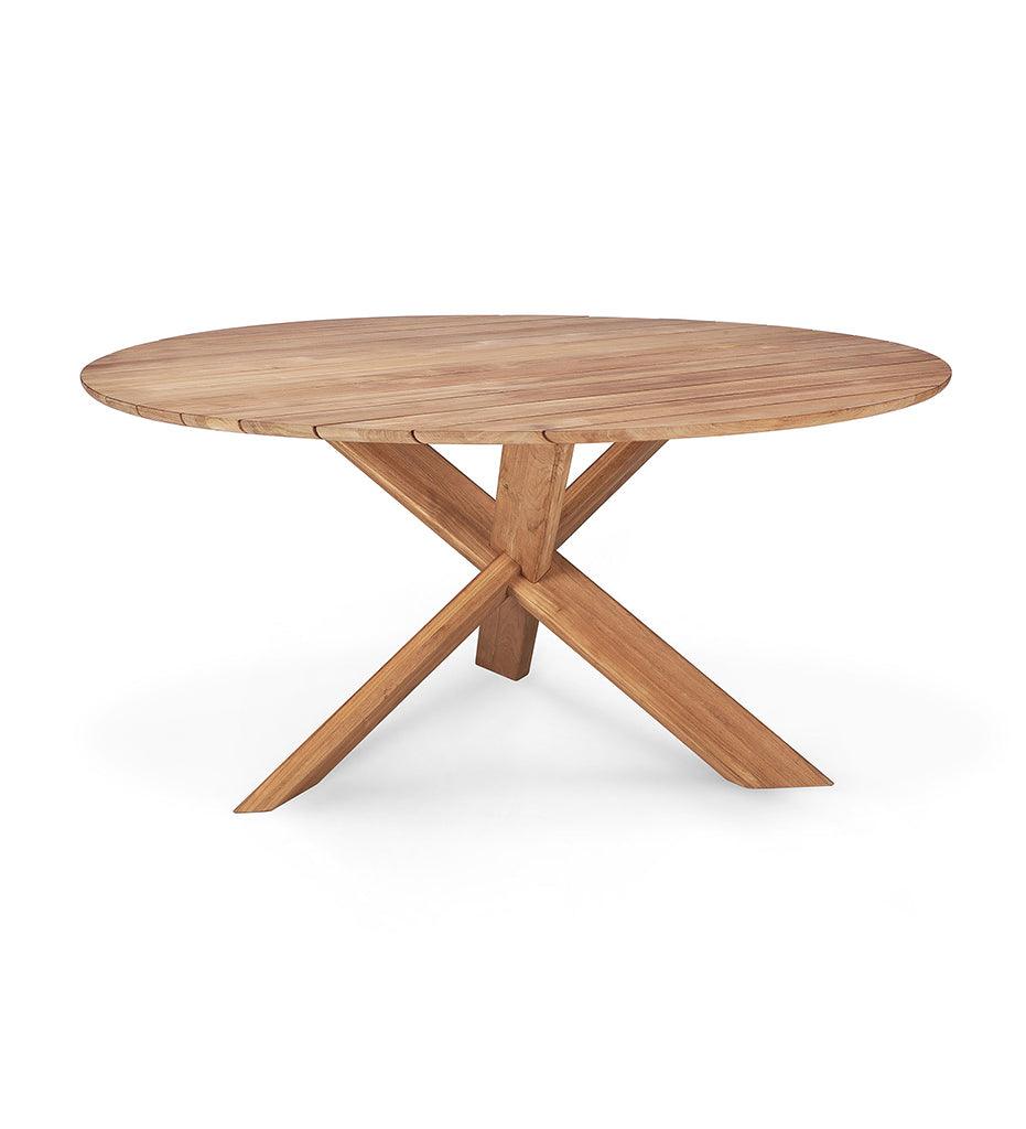 Allred Collaborative - Ethnicraft - Teak Circle Outdoor Dining Table - - Teak Circle Outdoor Dining Table - - 10281