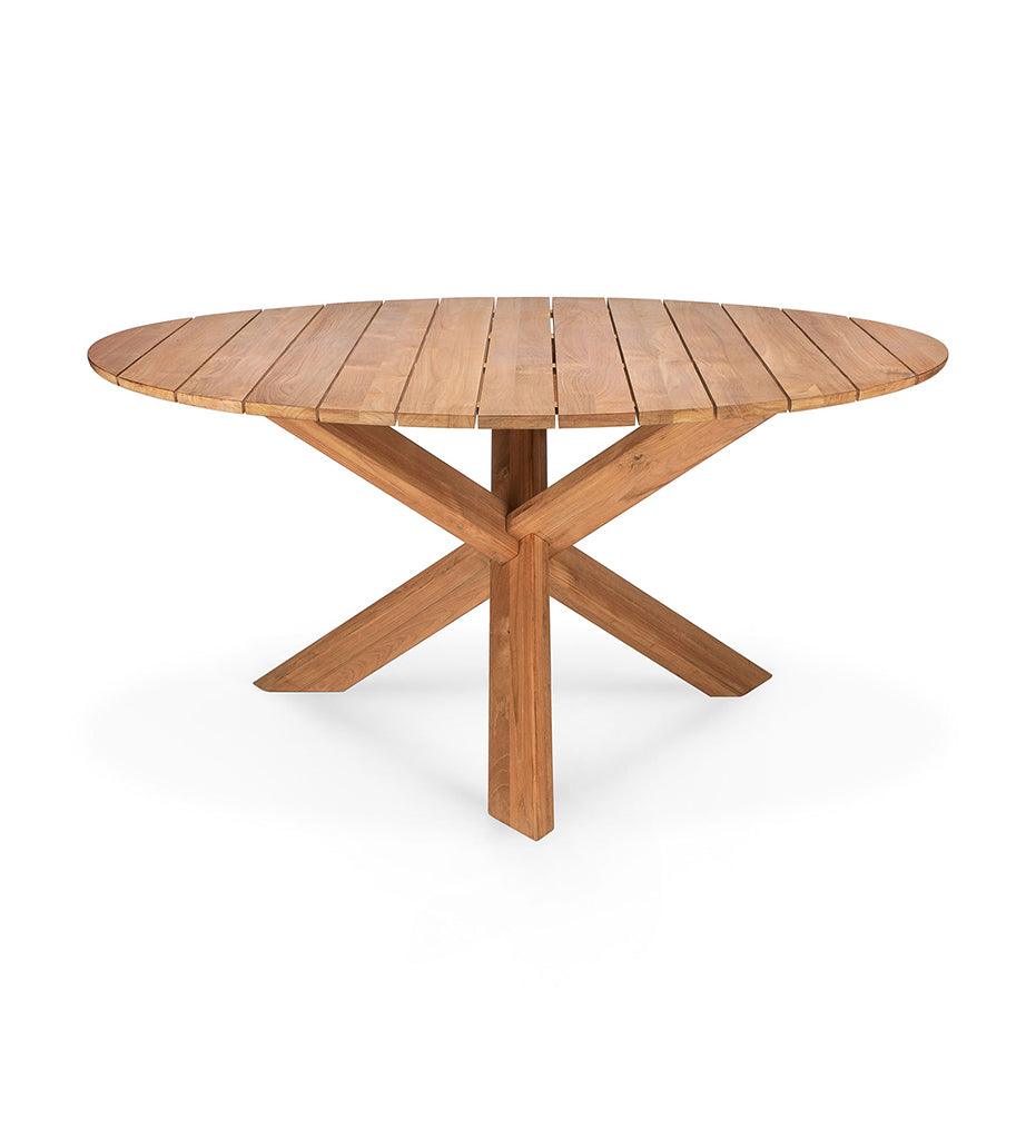 Allred Collaborative - Ethnicraft - Teak Circle Outdoor Dining Table - - Teak Circle Outdoor Dining Table - - 10281