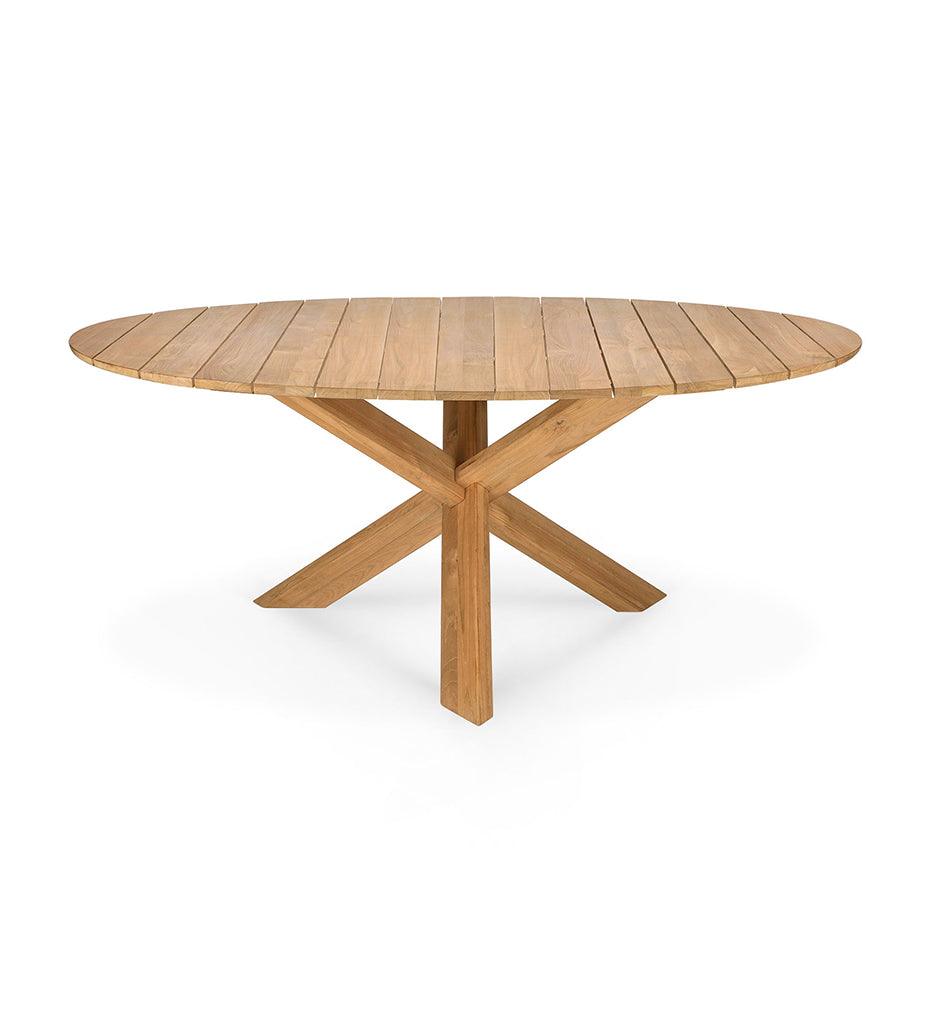 Allred Collaborative - Ethnicraft - Teak Circle Outdoor Dining Table - - Teak Circle Outdoor Dining Table - - 10281