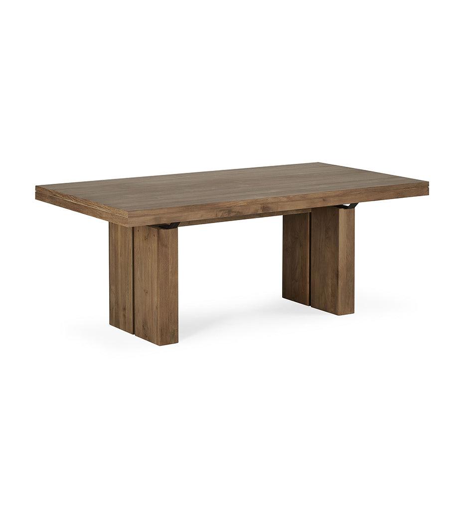 Allred Collaborative - Ethnicraft - Teak Double Extendable Dining Table - Teak Double Extendable Dining Table - 12066