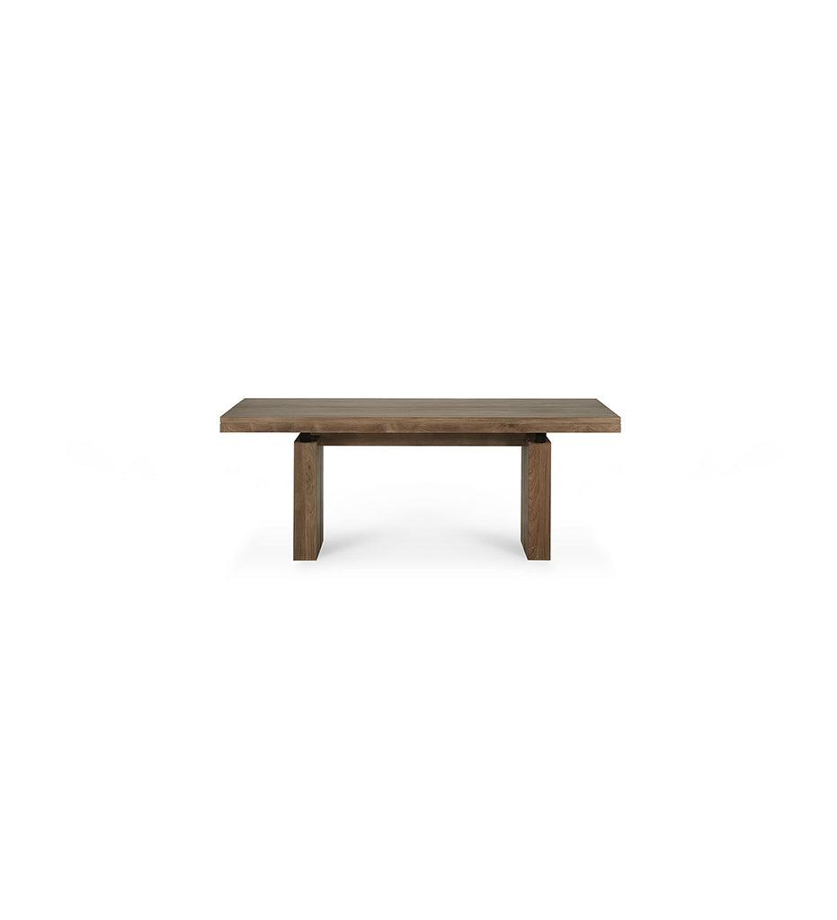 Allred Collaborative - Ethnicraft - Teak Double Extendable Dining Table - Teak Double Extendable Dining Table - 12066