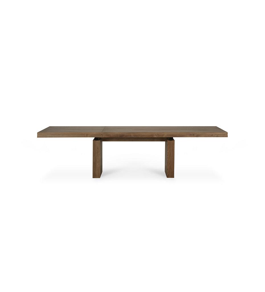 Allred Collaborative - Ethnicraft - Teak Double Extendable Dining Table - Teak Double Extendable Dining Table - 12066