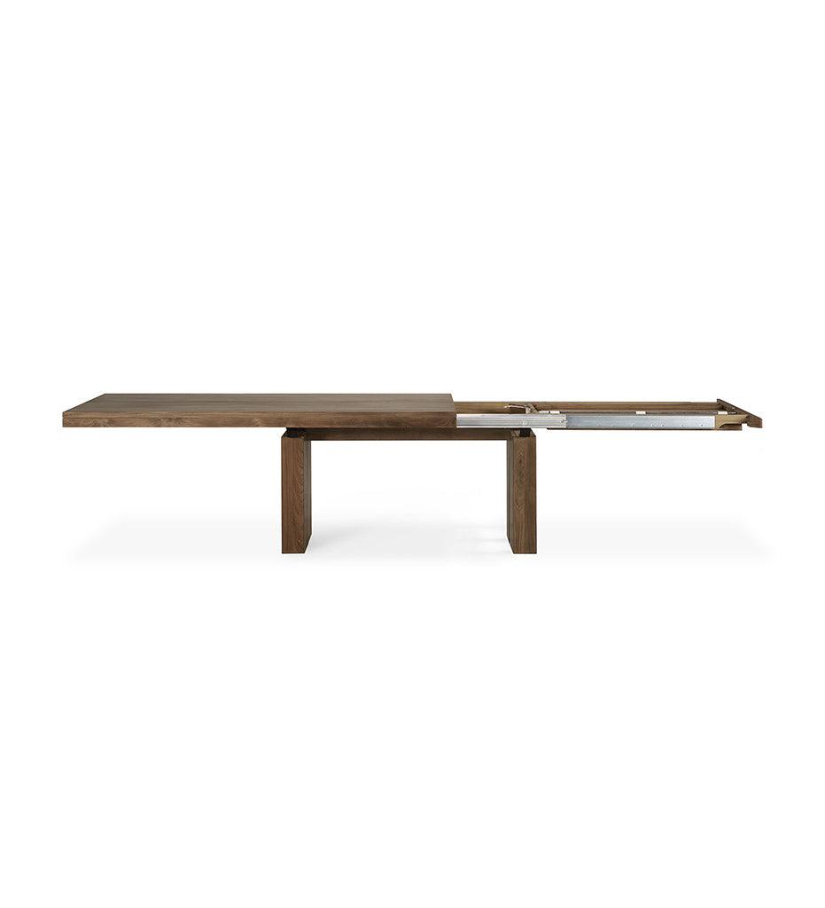 Allred Collaborative - Ethnicraft - Teak Double Extendable Dining Table - Teak Double Extendable Dining Table - 12066