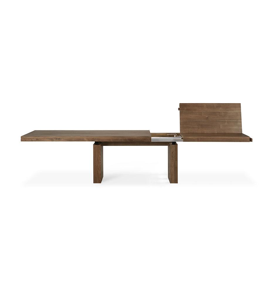 Allred Collaborative - Ethnicraft - Teak Double Extendable Dining Table - Teak Double Extendable Dining Table - 12066